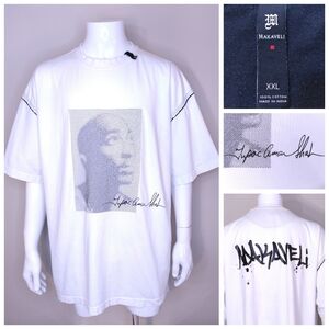 MAKAVELI BRANDED Vintage T-Shirt XXL 2PAC Rap Tee 2XL Vtg 00s Y2K Tupac GRAPHIC
